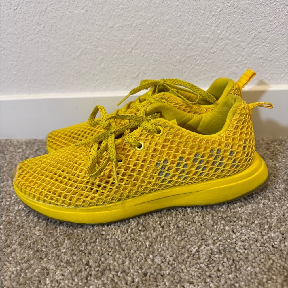 NOBULL‎ Yellow Knitted Trainers Rubber Ducky 9